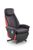 CentrMebel | Кресло CAMARO (черный/красный) 1