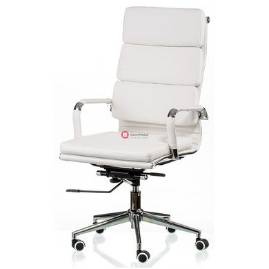 CentrMebel | Кресло офисное Special4You Solano 2 artleather white (E5296) 2