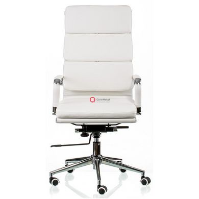 CentrMebel | Кресло офисное Special4You Solano 2 artleather white (E5296) 3