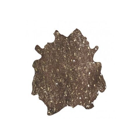 CentrMebel | Килим Glam 110 Brown/Gold 200x260 (коричневий; золотий) 1