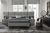 CentrMebel | Кровать двоспальная LEVANTER 160х200 (серый) 1