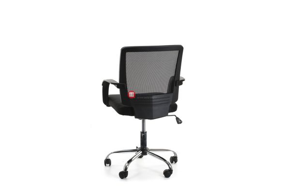 CentrMebel | Офісне крісло VISANO, Black / Chrome (чорний) 5