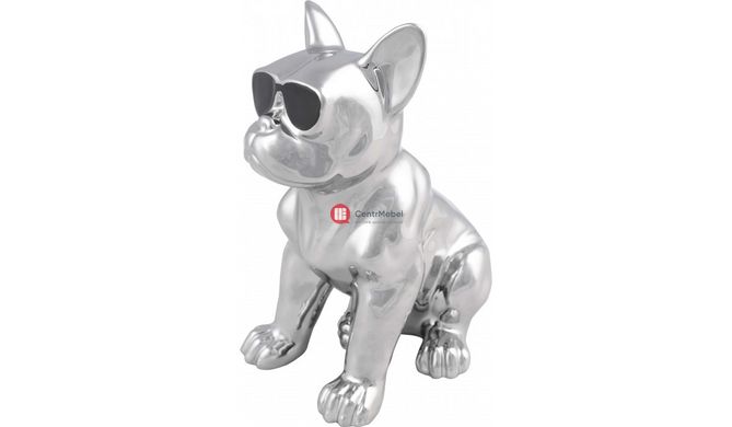 CentrMebel | Скульптура Super Dog Silver(серебряный) 3