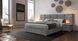 CentrMebel | Кровать двоспальная LEVANTER 160х200 (серый) 3