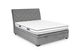 CentrMebel | Ліжко двоспальне з підйомним механізмом CONTINENTAL 1 160x200 (сірий) 11
