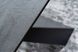 CentrMebel | Стол обеденный раскладной SALVADORE CERAMIC 180(260)x90 (серый мрамор / черный мат) 9