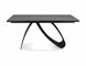 CentrMebel | Стол обеденный прямоугольный керамический раскладной DIUNA CERAMIC 160(240)х90 (серый мрамор) 6