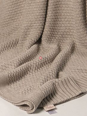 CentrMebel | Покривало 170x240 BETIRES DENIZ BEIGE (50% бавовна, 50% акрил) 4