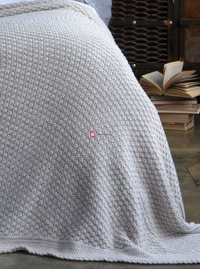 CentrMebel | Покривало 170x240 BETIRES DENIZ BEIGE (50% бавовна, 50% акрил) 6