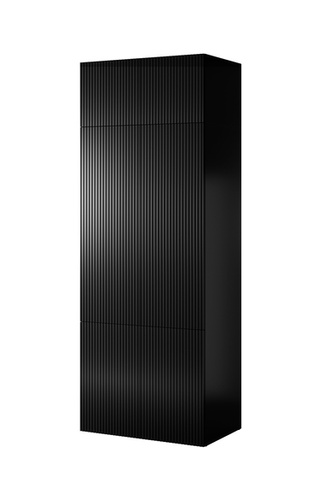CentrMebel | Шкаф гардеробный с надставкой 90 PAFOS (чорний мат/чорний мат) 1