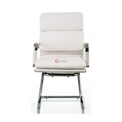 CentrMebel | Кресло офисное конференционное Special4You Solano 3 office artleather white(E5913) 4