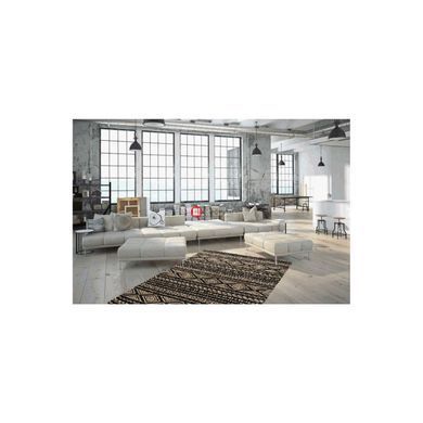 CentrMebel | Килим Scandy 110 Black/Natural 160х230 (чорний; натуральний) 2
