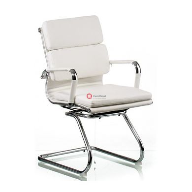 CentrMebel | Кресло офисное конференционное Special4You Solano 3 office artleather white(E5913) 1