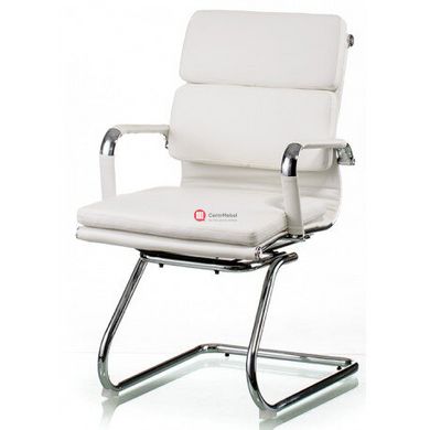CentrMebel | Кресло офисное конференционное Special4You Solano 3 office artleather white(E5913) 2