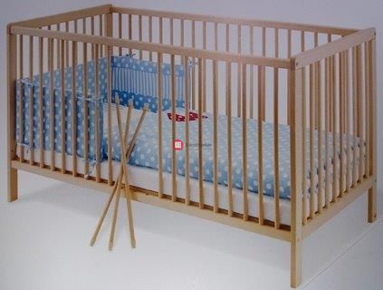 CentrMebel | Детская кровать Ганна (необработанная) 70 х 132 1