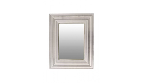 CentrMebel | Настінне дзеркало Oasis S125 White/Chrome 1