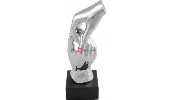 CentrMebel | Скульптура Handshake Silver (срібний) 1