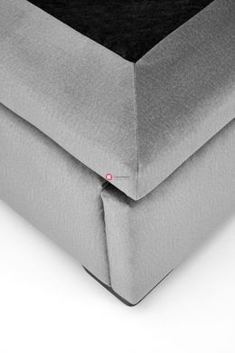 CentrMebel | Кровать двухспальная с подъемным механизмом CONTINENTAL 2 160x200 (серый) 8