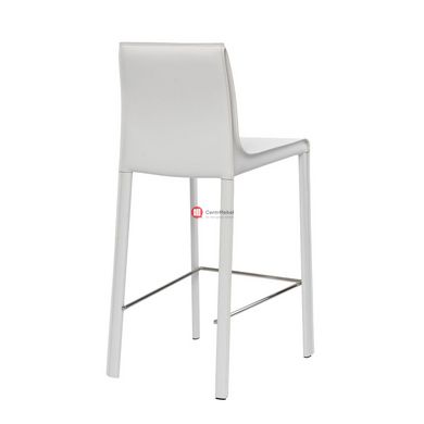 CentrMebel | Ashton Напівбарний стілець (білий) 2