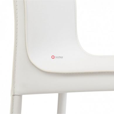 CentrMebel | Ashton Напівбарний стілець (білий) 5