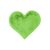 CentrMebel | Ковер Lovely kids Heart green 60 x 70 (зеленый) 1