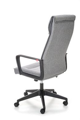 CentrMebel | Кресло руководителя офисное PIETRO (серый/черный) 5