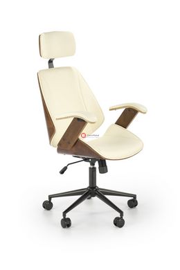 CentrMebel | Кресло офисное руководителя IGNAZIO (кремовый) 1