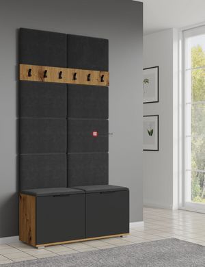 CentrMebel | Тумба для взуття CLIF ST50 (білий) 3