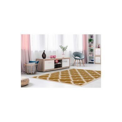 CentrMebel | Килим Manolya 2097 Gold/Ivory 160x230 (золотий) 2