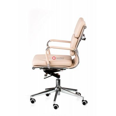 CentrMebel | Кресло офисное Special4You Solano 3 artleather beige (E4817) 5