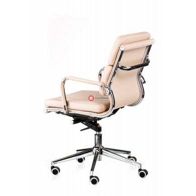 CentrMebel | Кресло офисное Special4You Solano 3 artleather beige (E4817) 7