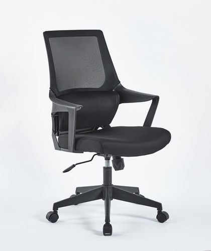 CentrMebel | Крісло офісне для персоналу ARON (чорний) 1