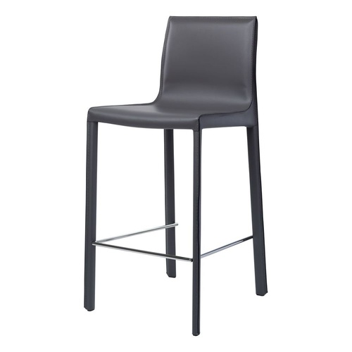 CentrMebel | Ashton Напівбарний стілець (сірий) 1