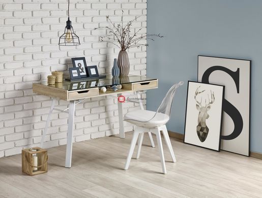 CentrMebel | Стол письменный B33 (прозрачный) 6