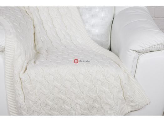 CentrMebel | Плед OHAINA 180x90 (пломбір) 2