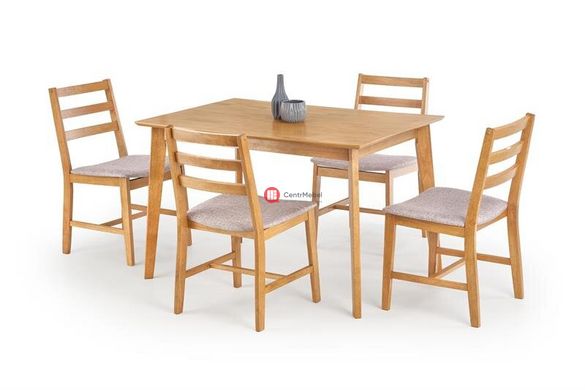 CentrMebel | Комплект меблів обідній CORDOBA (стіл + 4 стільця) дуб 1