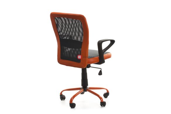CentrMebel | Офисное кресло LENO, Grey-Orange (чорный / оранжевый) 8