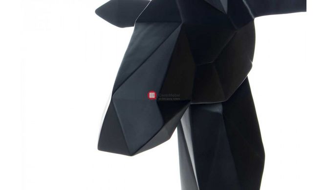 CentrMebel | Скульптура настенная Giraffe K110 Black(черный) 3