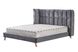CentrMebel | Ліжко двоспальне SCANDINO 160x200 (сірий) 9