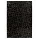 CentrMebel | Килим Bijou 125 Black/Gold 120x170 (чорний; золотий) 4