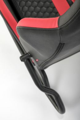 CentrMebel | Кресло-качалка GAMER (черный, красный) 12