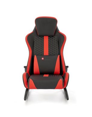 CentrMebel | Кресло-качалка GAMER (черный, красный) 4