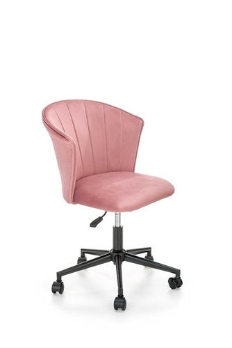 CentrMebel | Крісло офісне для персоналу PASCO (рожевий/чорний) 1