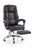 CentrMebel | Кресло офисное руководителя с подножкой ALVIN (черный) 1