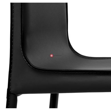 CentrMebel | Ashton Напівбарний стілець (чорний) 5