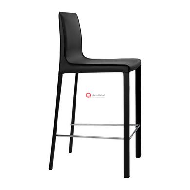 CentrMebel | Ashton Напівбарний стілець (чорний) 3