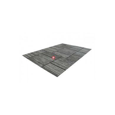 CentrMebel | Килим Phoenix 112 Nature/Grey 160х230 (натуральний; сірий) 4
