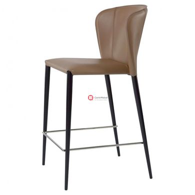 CentrMebel | Arthur Напівбарний стілець (коричневий) 1