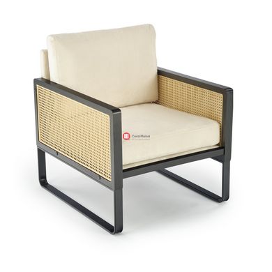 CentrMebel | Кресло для отдыха ILARIO (бежевый) 2