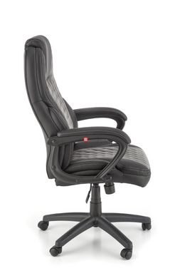 CentrMebel | Кресло офисное руководителя GANDALF (серый, черный) 2